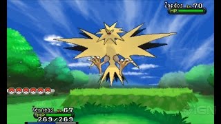 Pokemon X Y - How To Catch Articuno, Zapdos, Or Moltres
