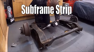 Subframe Strip Down - Classic Mini Workshop Project Tardis Pt.50