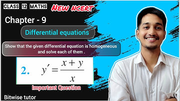 Ex 9.4 class 12 maths q2 | Ex 9.4 q2 class 12 | Question 2 exercise 9.4 Class 12