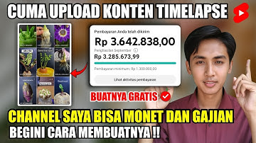 Akhirnya Aku Lolos Monetisasi dan Gajian dari Konten Timelapse di Youtube Shorts Begini Tutorialnya
