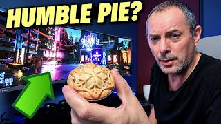 I Might Have to Eat My Words!! 40 Year Console Gamer Tries a Gaming Monitor