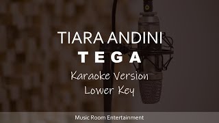 Tiara Andini - Tega (Lower Key) Karaoke Dan Lirik