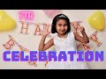 Birthday celebration during lockdown ideas | Pari's 7th Birthday | LearnWithPari