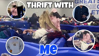 Thrift With Me + try on haul!