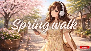 Spring Walk 🌸 | Soft Lo-Fi Music for Calm & Daily Life screenshot 1