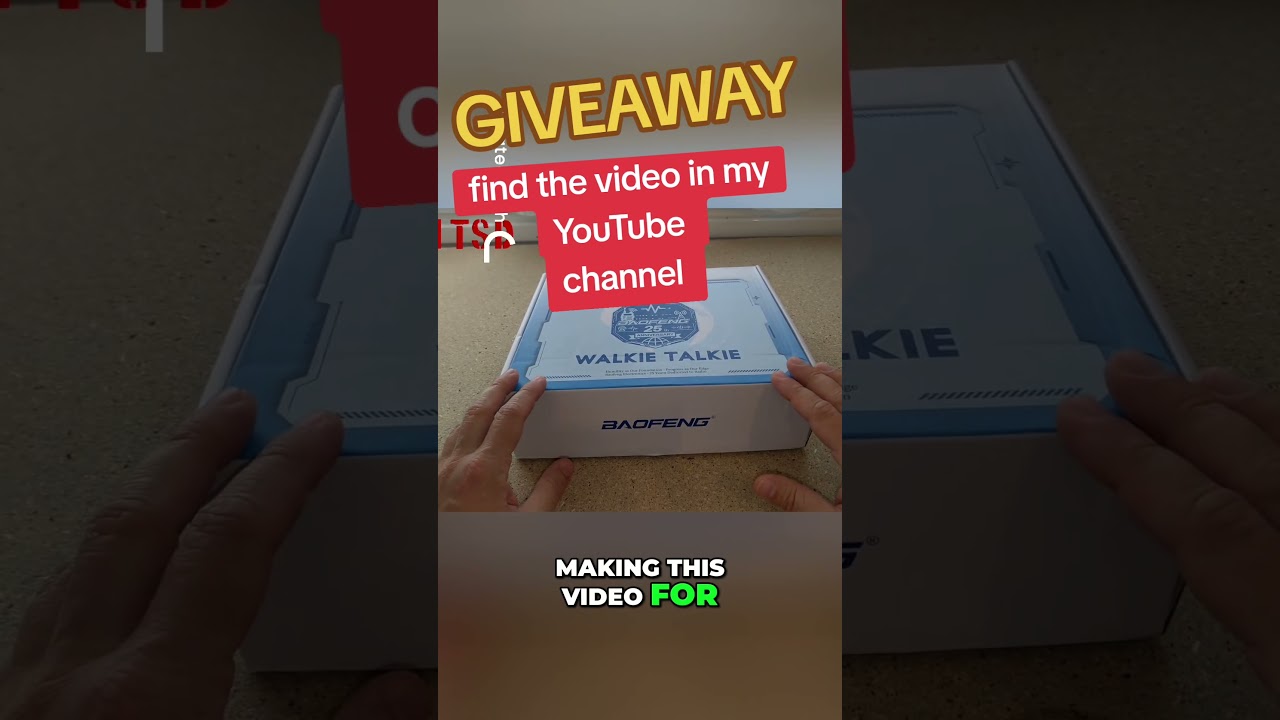 25th Baofeng anniversary edition giveaway!!