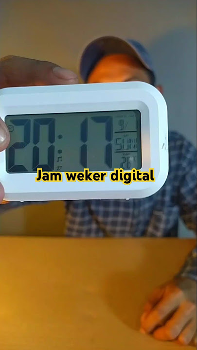 Jam weker digital #jamdigital #jamweker
