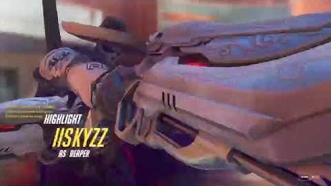Overwatch: Zarya and Reaper wombo combo (Reaper highlight)
