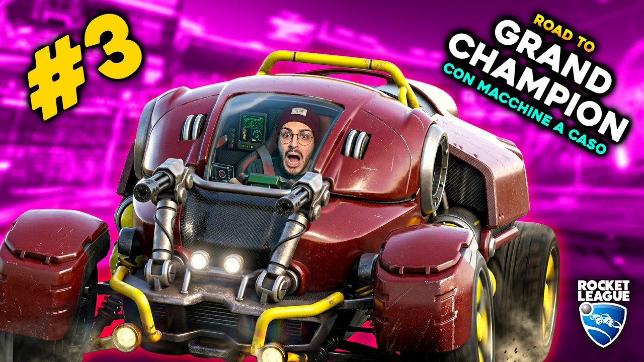 Road to GC #3: Giocare con la PEGGIORE macchina di Rocket League - YouTube