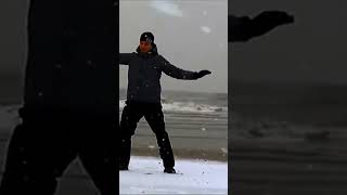 Tai Chi in winter by Norman Török (music by FabianKreutzerSound) #relaxingmusic #martialartsmusic