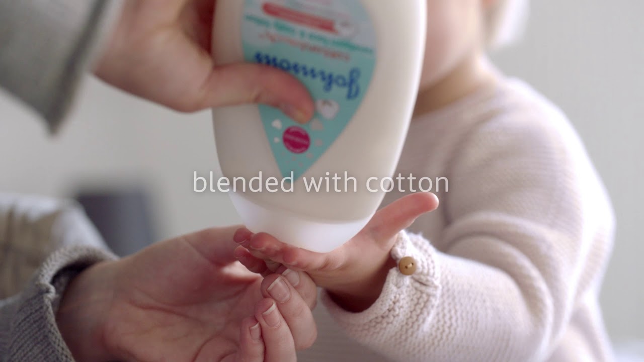 Johnson's Baby Cotton Touch Lotion - 6s - YouTube