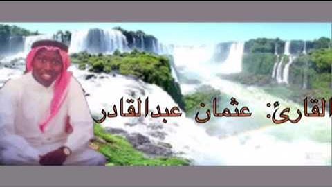 تلاوة من أرض الحجاز للقارئ : عثمان عبدالقادر