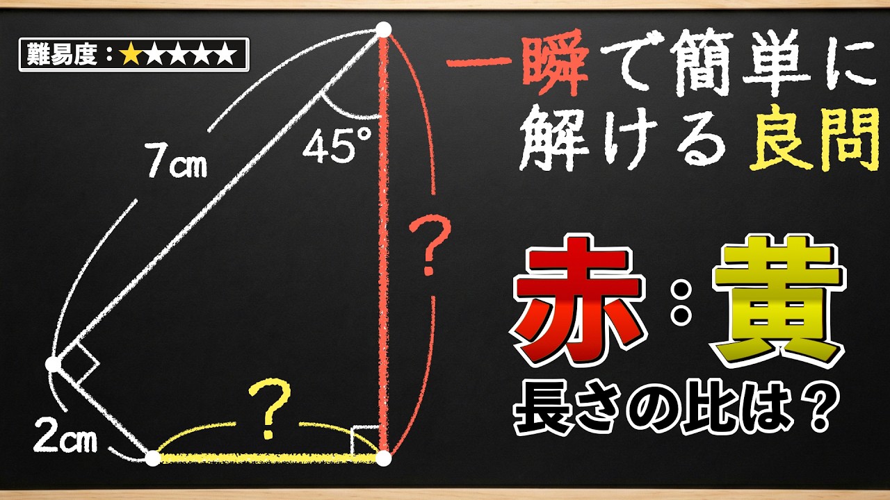 【良問図形パズル】あまりにも簡単に解ける図形、小学生が解く問題あなたは解ける？【中学受験の算数】