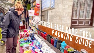 Everest Base Camp Trek PACKING GUIDE🇳🇵 | Mount Everest