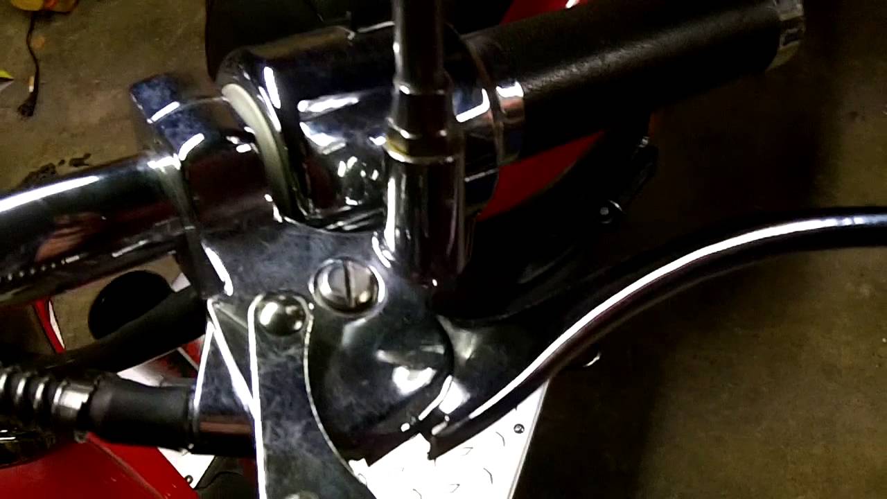 How to Adjust the rear drum brakes on a 150cc scooter YouTube