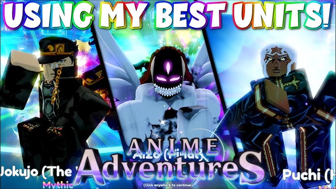 Top 6 BEST Hill & Hybrid Units In Anime Adventures Halloween