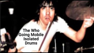 The Who-Going Mobile-Isolated Drums #onlydrums #thewho #isolateddrums