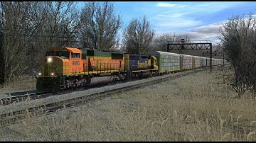 Trainz a New Era | Rare chases on Tidewater Point Railroad