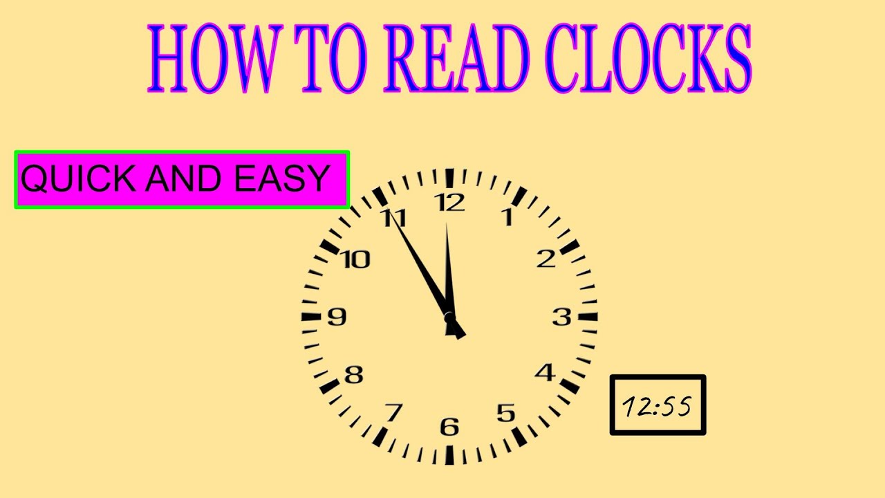 how-to-read-clocks-youtube