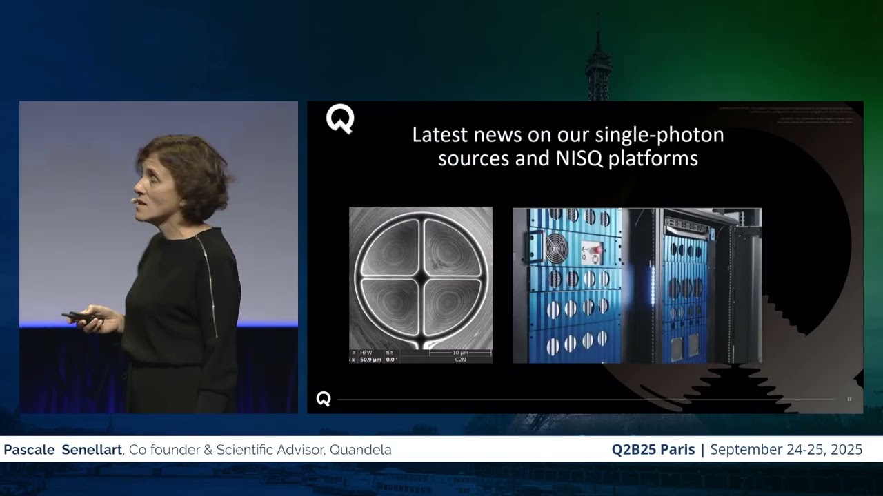Q2B25 Paris | Pascale Senellart, Co founder & Scientific Advisor, Quandela