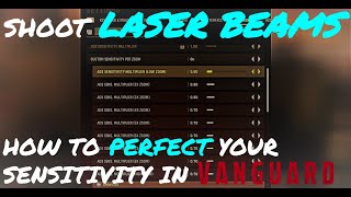 How to Find the PERFECT Sensitivity in COD Vanguard! INSTANTLY Increase Your Aim!