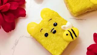 How to make: Winnie the Pooh Lemon Bars