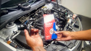 How to change thermostat in 2013 chevy Cruze 2011-2014