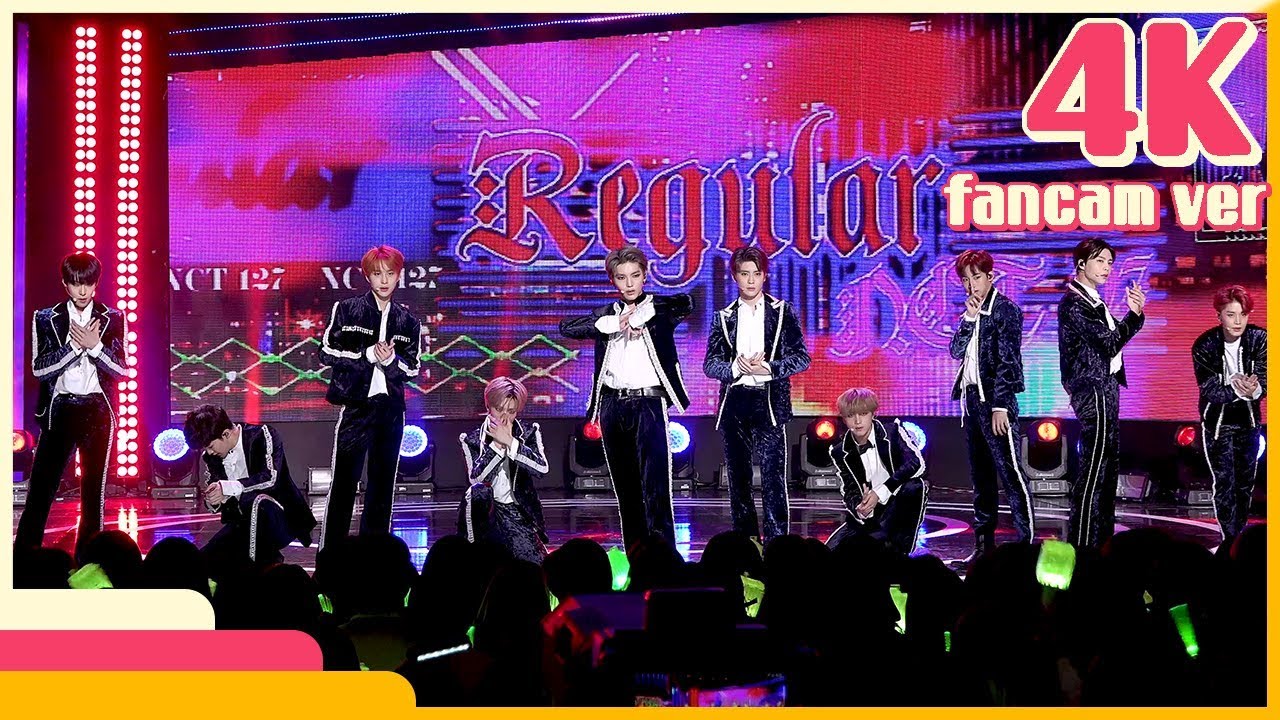 [4K & 직캠] NCT 127- Regular @Show! Music Core 20181020