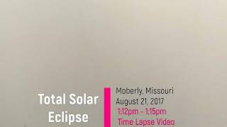 Total Solar Eclipse Missouri 2017