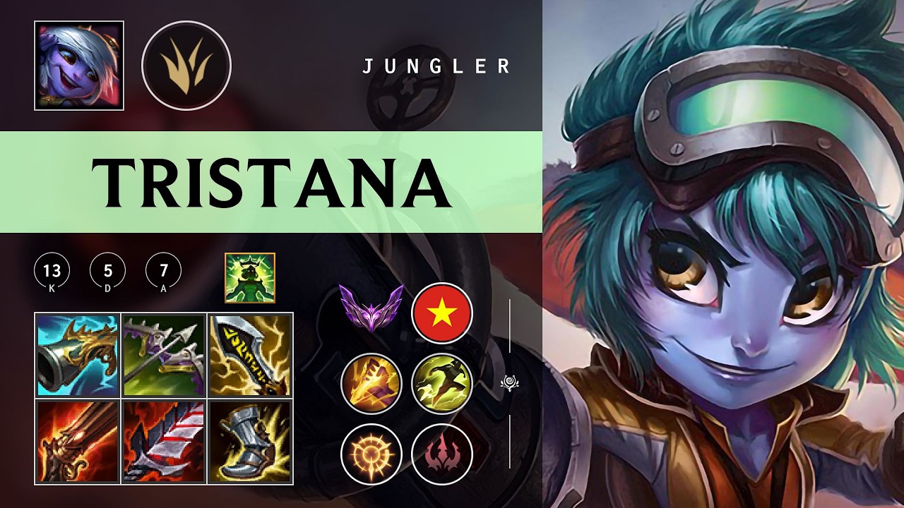 Tristana Jungle vs Nidalee - VN Master Patch 26.03