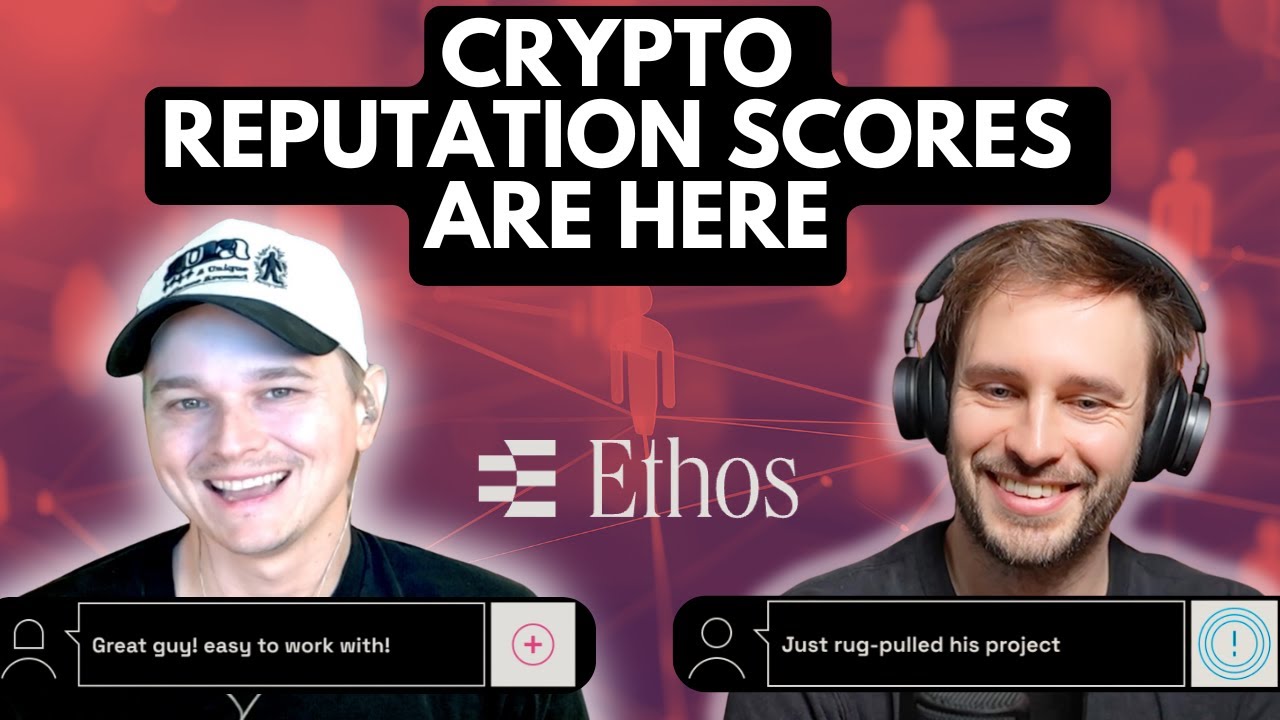 Crypto reputation scores and onchain trust mechanisms with Ethos CEO