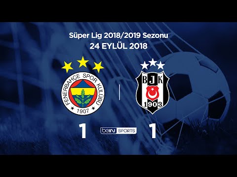 24.09.2018 | Fenerbahçe - Beşiktaş | 1-1