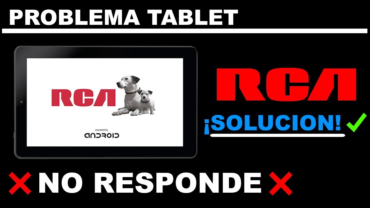 ?Problema En Tablet RCA No Responde | Launcher Se Detuvo | ?Aquí La  Solución. - YouTube