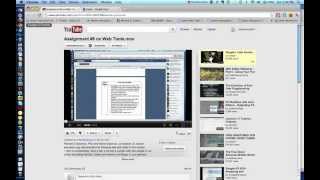 Assignment #7 on web tools.mov