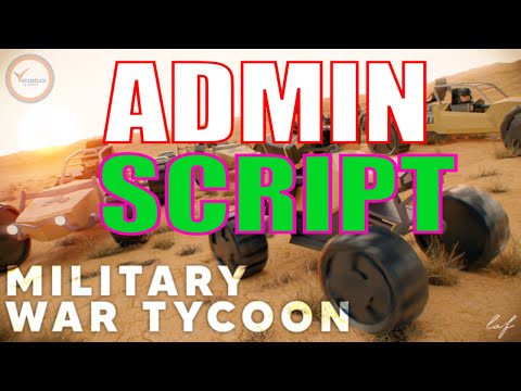 Military War Tycoon Script New Hack GUI | Useful | Working Admin Functions