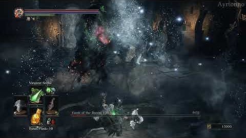 Dark Souls 3 The Convergence Mod - NG+ Druidism Only - Vordt of the Boreal Valley (No Damage)