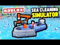 Creating My Own SEA CLEANING COMPANY in Roblox