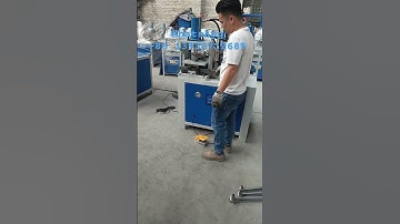 Double station hydraulic semi-automatic square tube cutting and angle cutting machine, made in China