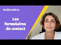 Les formulaires de contact  fotostudio