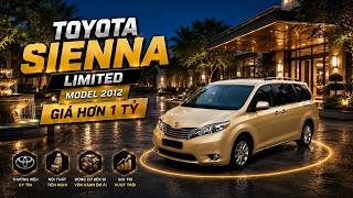 TOYOTA SIENNA LIMITED MODEL 2012 | GIÁ 1 TỶ XX TRIỆU | TUẤN 0917.117.697