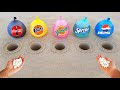 Experiment !! Coca Cola, Pepsi blue, Yedigün red, Fanta, Sprite Balloons and Mentos Underground