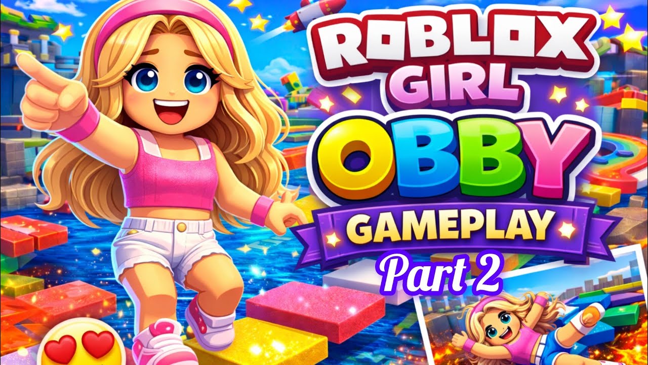 Roblox Girl Obby Challenge 💖 From Stage 66 to 150 FINAL LEVEL! 😱🔥