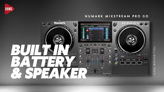 STANDALONE DJ SYSTEM BUILT IN SPEAKER & BATTERY?? | NUMARK MIXSTREAM PRO GO | DOMS DJ INDONESIA