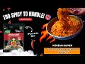 Trying Korean Spicy Ramen for the First Time – Is It Worth the Hype? 🔥🌶️😰