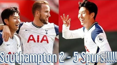 SPURS RUN RIOT IN THE SECOND HALF 2 - 5 SPURS - TottenhamTalk TV