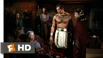 The Ten Commandments (5/10) Movie CLIP - Moses Meets His Real Mother (1956) HD
