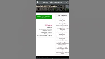 Cpget admission 2025 certificate verification steps
