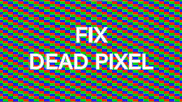 Dead Pixel/Fix frozen pixels and fix screen burn-in for AMOLED (for 1 hour) up to 1080p HD