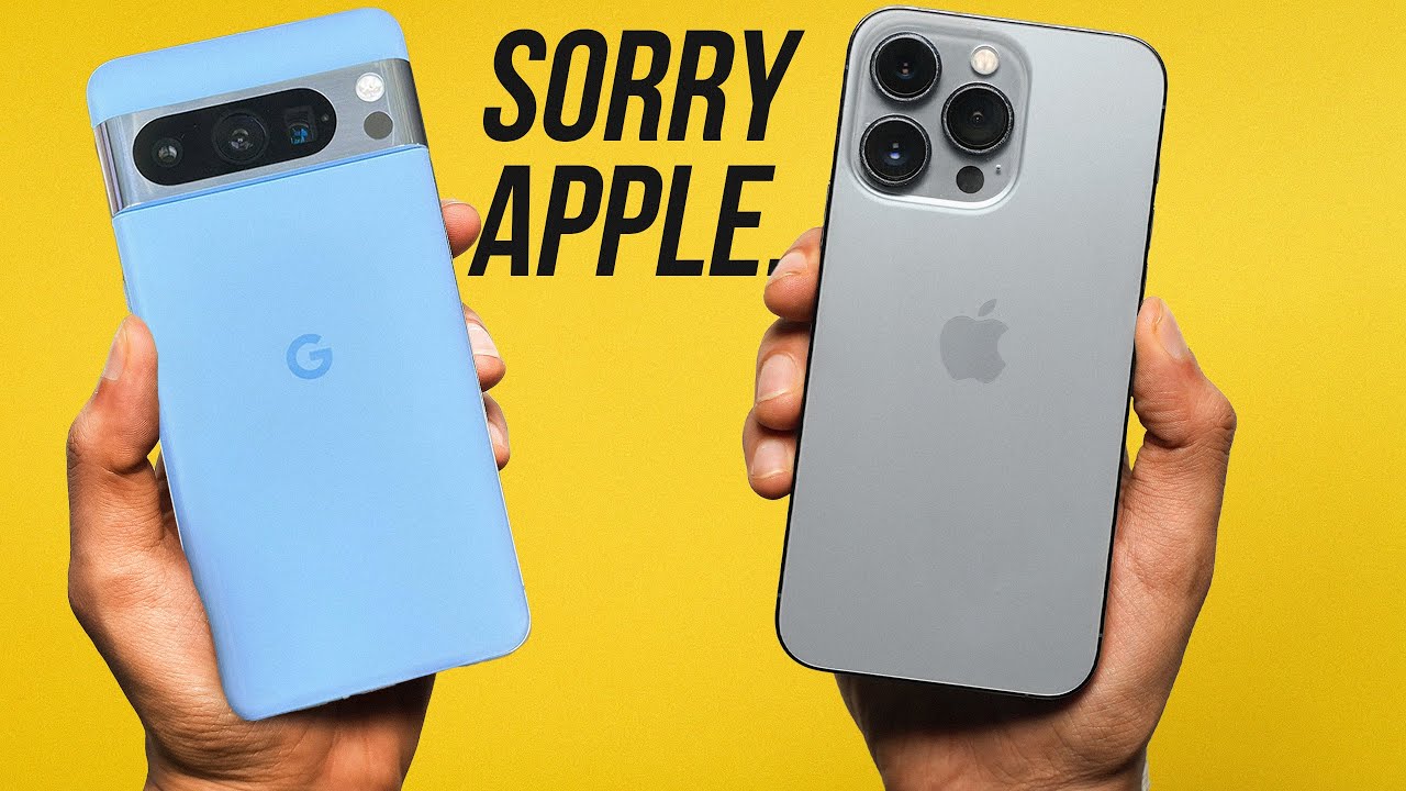Google Pixel 8 Pro vs iPhone 15 Pro Max - CLEAN SWEEP... - YouTube