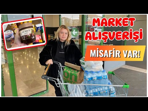Market Alışverişi Misafir Hazırlığı Eşimin Ailesi Geliyor! Suna Biltekin Vlog